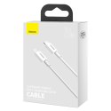 Baseus Kabel USB-C do Lightning Baseus Superior Series, 20W, PD, 0.25m (biały)