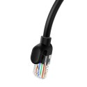 Baseus Kabel sieciowy Baseus Ethernet CAT5, 3m (czarny)