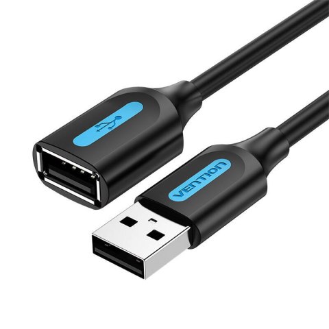 Vention Kabel przedłużający USB 2.0 męski do żeński Vention CBIBI 3m (czarny)