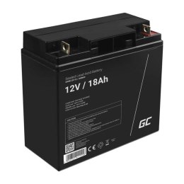 Green Cell Akumulator AGM 12V 18Ah Bezobsługowy do UPS ALARM