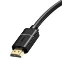 Baseus Kabel HDMI 2.0 Baseus, 4K 60Hz, 3D, HDR, 18Gbps, 3m (czarny)