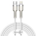 Baseus Kabel USB-C do Lightning Baseus Cafule, PD, 20W, 2m (biały)