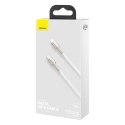 Baseus Kabel USB-C do Lightning Baseus Cafule, PD, 20W, 2m (biały)