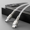 Baseus Kabel USB-C do Lightning Baseus Cafule, PD, 20W, 2m (biały)