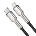 Baseus Kabel USB-C do Lightning Baseus Cafule, PD, 20W, 2m (czarny)