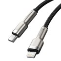 Baseus Kabel USB-C do Lightning Baseus Cafule, PD, 20W, 2m (czarny)