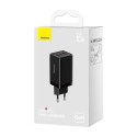 Baseus Ładowarka sieciowa Baseus GaN5 Pro 2xUSB-C + USB, 65W (czarna)