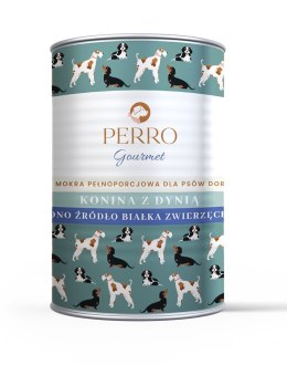 PERRO Gourmet Konina z dynią dla psów dorosłych 400 g