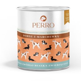 PERRO Dorsz z marchewką dla psów doroslych 850 g