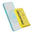 OTL Powerbank magnetyczny OTL 5000 mAh, USB-C 15W, Pokemon Pikatchu ze stojakiem (żółty)