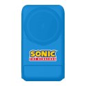OTL Powerbank magnetyczny OTL 5000 mAh, USB-C 15W, Sonic The Hedgehog ze stojakiem (niebieski)