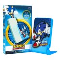 OTL Powerbank magnetyczny OTL 5000 mAh, USB-C 15W, Sonic The Hedgehog ze stojakiem (niebieski)