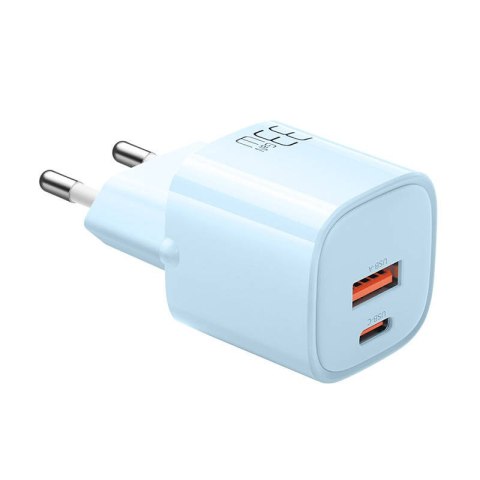 Mcdodo Ładowarka sieciowa GaN 33W Mcdodo CH-0154 USB-C, USB-A (niebieska)