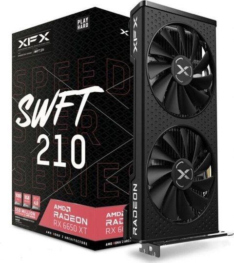 Karta graficzna XFX Radeon RX 6650 XT SPEEDSTER SWFT210 8GB GDDR6 RX-665X8DFDY