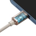 Baseus Kabel USB-C do iP Baseus Crystal Shine, 20W, 1.2m (różowy)