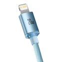 Baseus Kabel USB-C do iP Baseus Crystal Shine, 20W, 2m (niebieski)