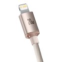 Baseus Kabel USB-C do iP Baseus Crystal Shine, 20W, 2m (różowy)