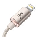 Baseus Kabel USB-C do iP Baseus Crystal Shine, 20W, 2m (różowy)