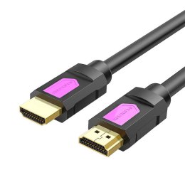 Lention Kabel HDMI 4K High-Speed do HDMI 2.0 Lention VC-HH20, 18Gbps, PVC, 0,5m (czarny)