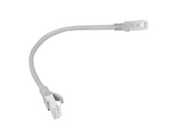 Patchcord UTP Lanberg PCU6-10CC-0025-S (RJ45 - RJ45 ; 0,25m; UTP; kat. 6; kolor szary)