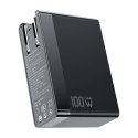 Mcdodo Uniwersalna ładowarka sieciowa/adapter podróżny UK/US/EU GaN Mcdodo CH-8101 Pro, 100W, 2xUSB-C, USB-A (czarna)