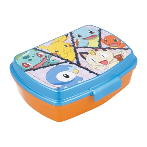 Stor Śniadaniówka / Lunchbox STOR 8074 750 ml Pokemon (pomarańczowo-niebieska)