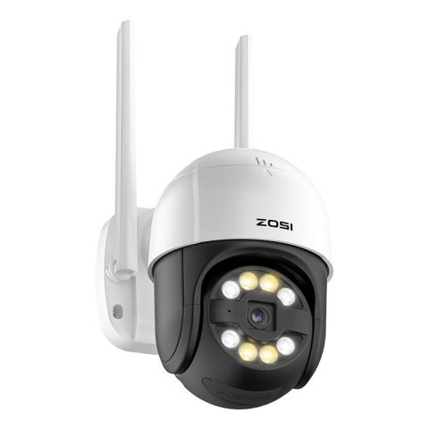 ZOSI Kamera zewnętrzna IP ZOSI C289 WiFi 3MP Pan Tilt IP66 + karta microSD 32GB