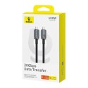 Baseus Kabel USB-C do USB-C Baseus Crystal Shine 100W, 1,5m 20Gb (czarny)