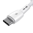 Vipfan Kabel USB do USB-C VFAN Racing X05, 3A, 1m (biały)