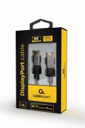 GEMBIRD KABEL DISLPAYPORT M/M V1.4 SERIA PREMIUM, 8K, 1.8M