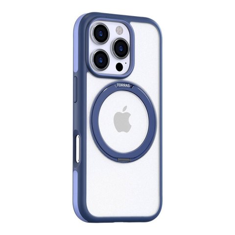 Torras Etui Torras Ostand R Fusion Series do iPhone 16 Pro (niebieskie)