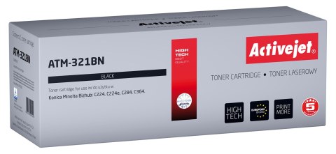 Activejet ATM-321BN Toner (zamiennik Konica Minolta TN321K; Supreme; 27000 stron; czarny)