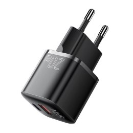 Essager Ładowarka USB-C+USB-A 20W Essager GaN (czarna)