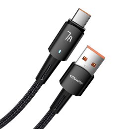 Essager Kabel USB-A do USB-C, Essager, EXC7A-CGB01-P, 100W, 0.5m (czarny)