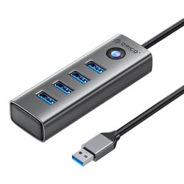 Orico Adapter Hub Orico PDD4U USB do 4x USB 3.0 (szary)