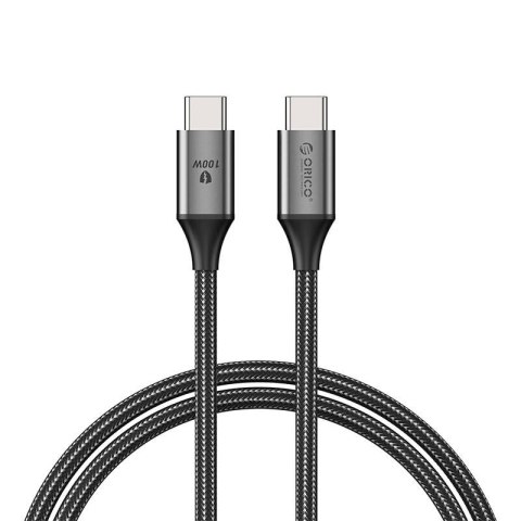 Orico Kabel do ładowania Orico 100W USB-C do USB-C (czarny)