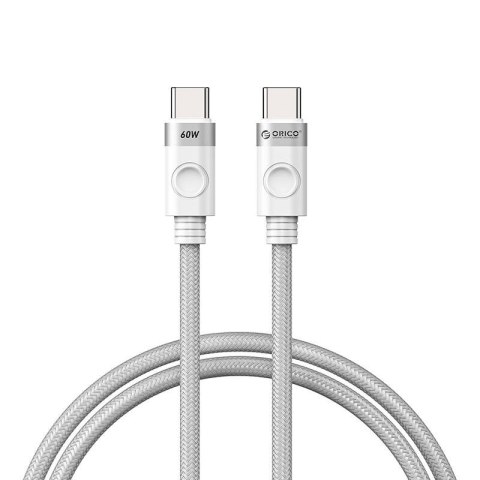 Orico Kabel do ładowania Orico 60W USB-C do USB-C (biały)