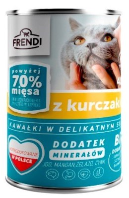 Frendi puszka dla kota z kurczakiem w sosie 400 g