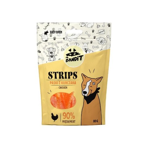 VetExpert Mr. Bandit STRIPS paski z kurczaka 80g