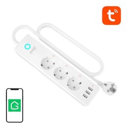 Gosund Inteligentna listwa zasilająca WiFi Gosund P1 PLUS (4x AC schuko, 3x USB-A) Tuya