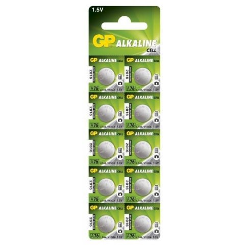 GP ALKALINE BUTTON CELL LR44