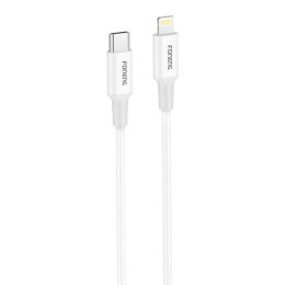 Foneng Kabel USB-C do Lightning Foneng X106 PD27W, 1,2m (biały)