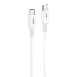 Foneng Kabel USB-C do USB-C Foneng X106 60W, 1,2m (biały)