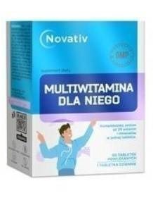 Novativ Multiwitamina dla Niego 60 tabletek powlekanych