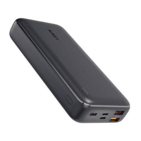 Aukey Powerbank Aukey PB-N74S, 20000mAh, 20W PD, 22,5W SCP (czarny)