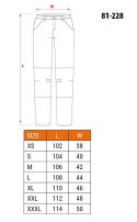 NEO tools 81-228-S spodnie ochronne