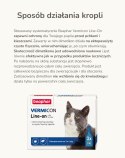 BEAPHAR VERMIcon Line-on Cat - krople przeciw pasożytom dla kota - 3x 1ml