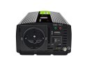 Przetwornica napięcia Green Cell PowerInverter LCD 12V 500W/1000W z wyświetlaczem - czysty sinus