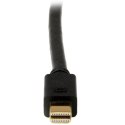 StarTech.com MDP2DVIMM6B adapter kablowy 1,8 m mini DisplayPort DVI-D Czarny