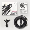 AXAGON ADR-215B Aktywny połączeniowy USB 2.0, USB-A do USB-B - 15m